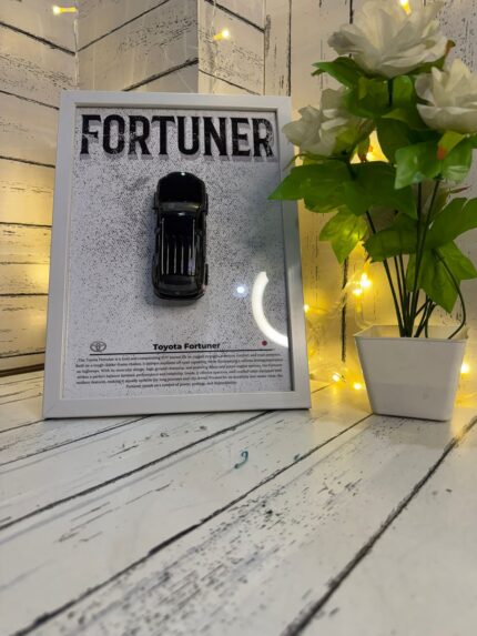 Toyota Fortuner Miniature Model with Premium Frame