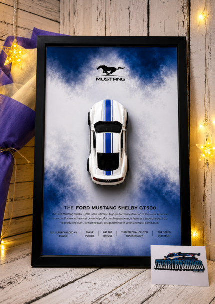 Ford Mustang Shelby GT500 3D Car Frame